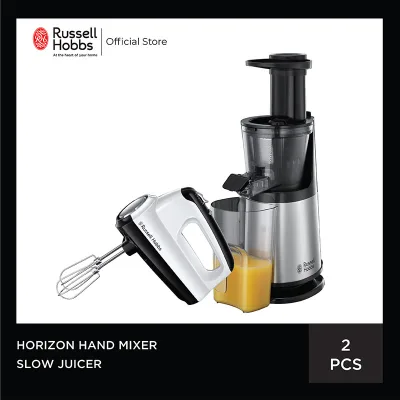 Bundling Russell Hobbs Horizon Hand Mixer - Compact Slow Juicer