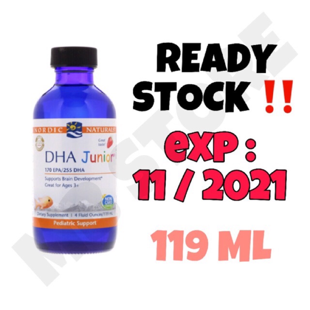 Diskon Nordic Naturals DHA JUNIOR 119ML Gilaa!!! | Lazada Indonesia