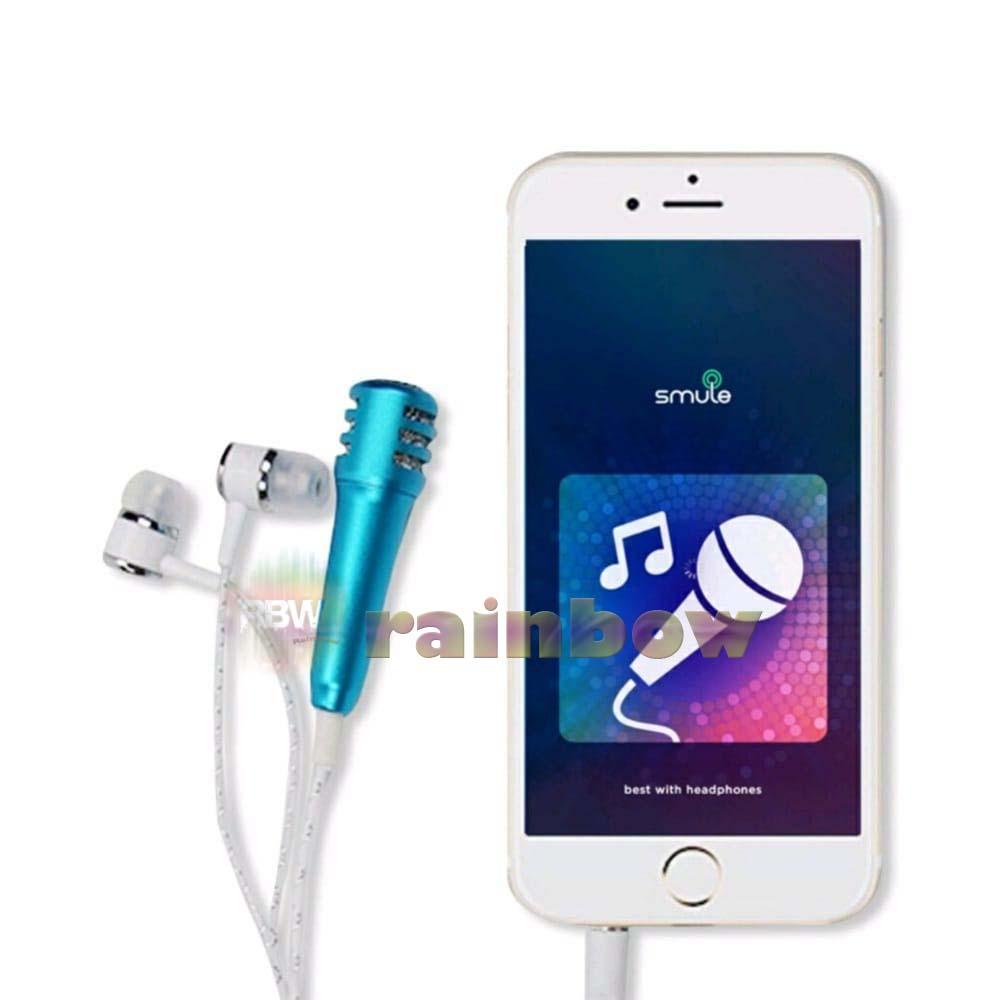 3 5mm Mini Singing Karaoke Microphone Mic Hp Iphone 