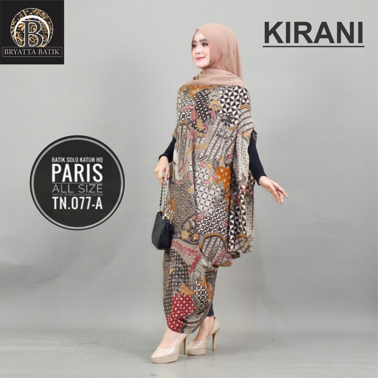 KIRANI Model Atasan Baju Batik Wanita Dewasa Kondangan Kekinian Multi