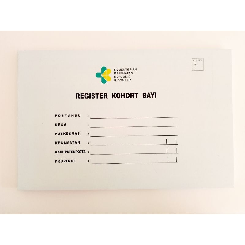 BUKU KOHORT UKURAN F4 | Buku Register Kohort Ibu - Bayi - Anak Balita ...