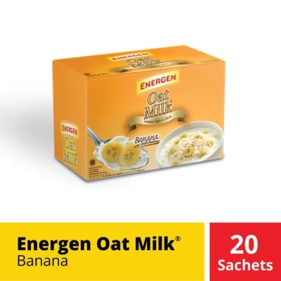 Energen Oatmilk Mix Banana Box 20 Sachet @24 Gr