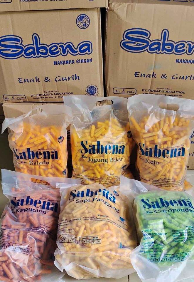 Sabena Snack 1 Kardus isi 5 Bungkus Besar | Lazada Indonesia