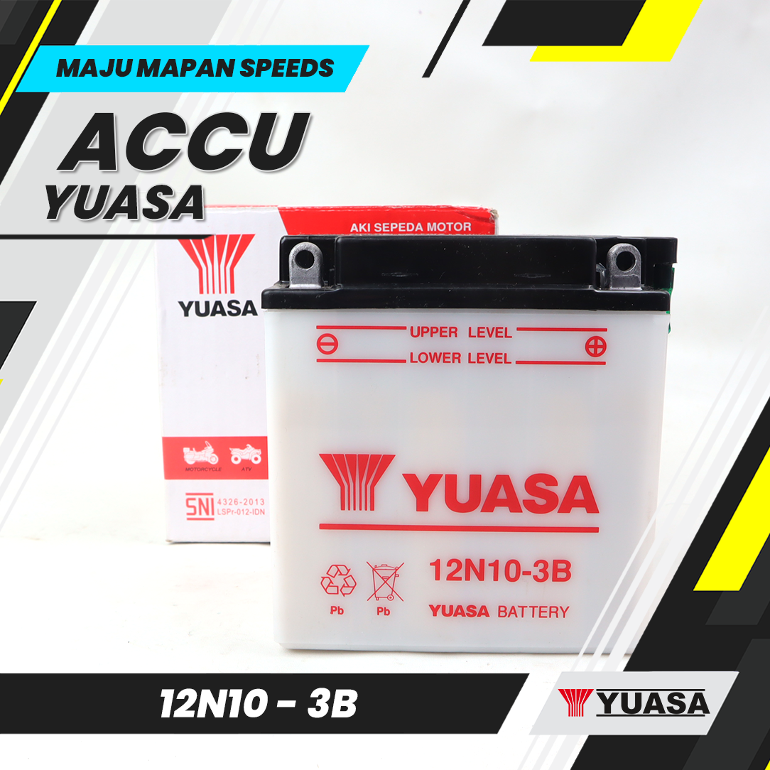 Accu Yuasa 12N10-3B / Aki Basah Yuasa 12N10-3B | Lazada Indonesia
