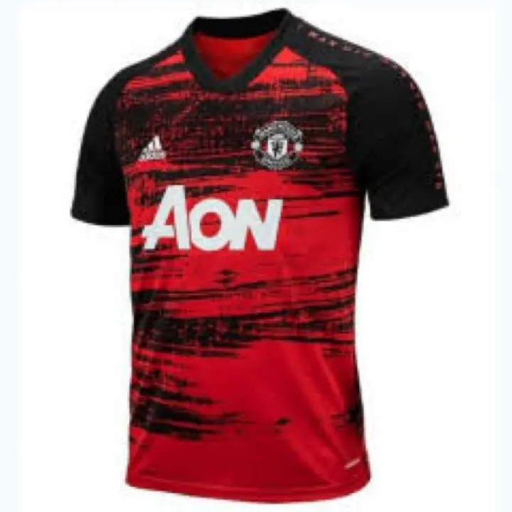 Jersey Bola Mu Training Prematch 21 Baju Bola Kaos Bola Seragam Sepak Bola Lazada Indonesia