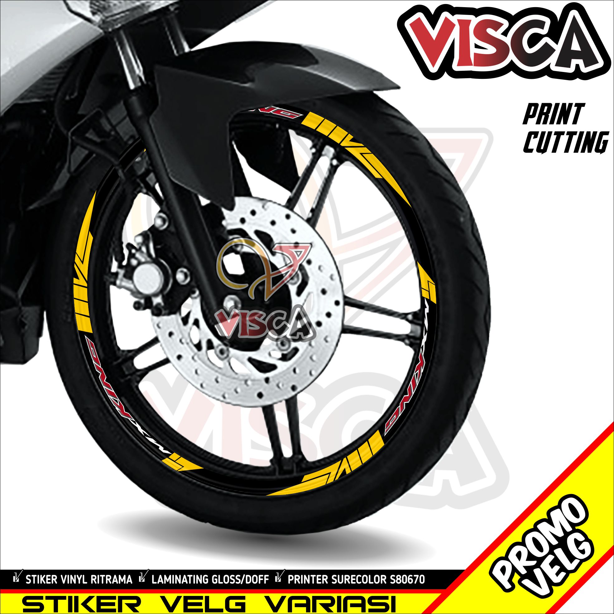 Stiker Velg List Velg Motor Cutting Sticker Velk Mx King Motif Mx King Abstrack Lazada Indonesia