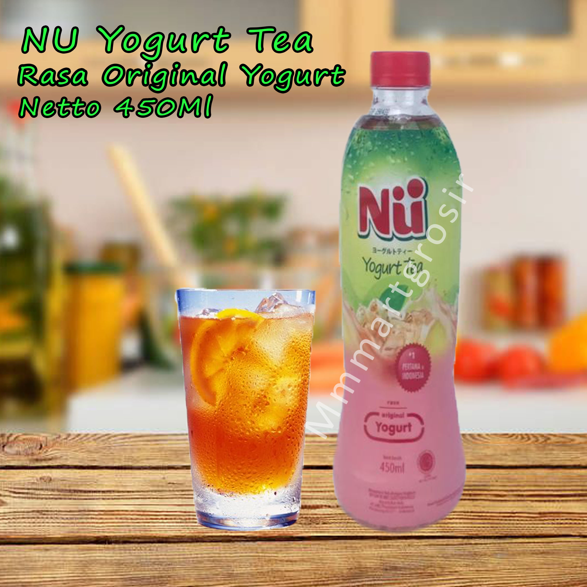 NU Yogurt Tea / Minuman / Rasa Original Yogurt / 450ml Lazada Indonesia