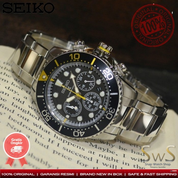 Jam Tangan Pria Seiko Solar Prospex SSC613 P1 SSC613P1 Original