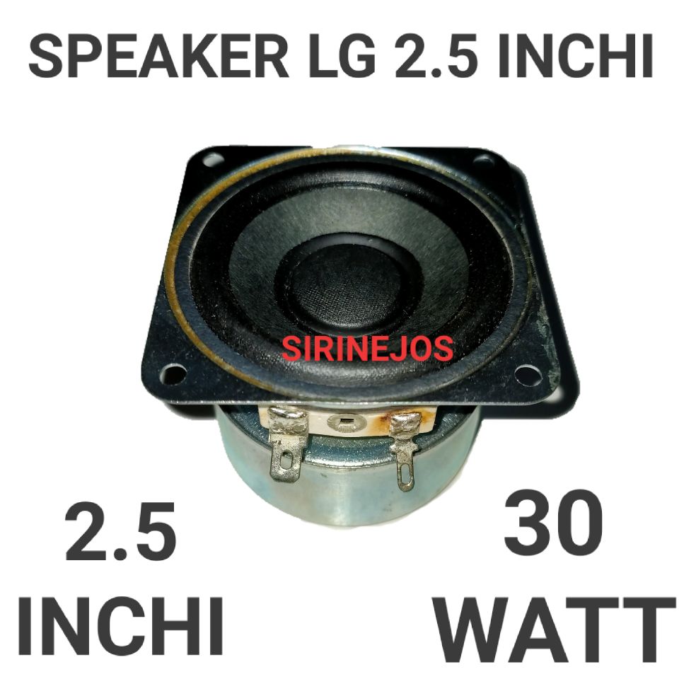 SPEAKER LG 2,5 INCHI 30 WATT MAGNET 