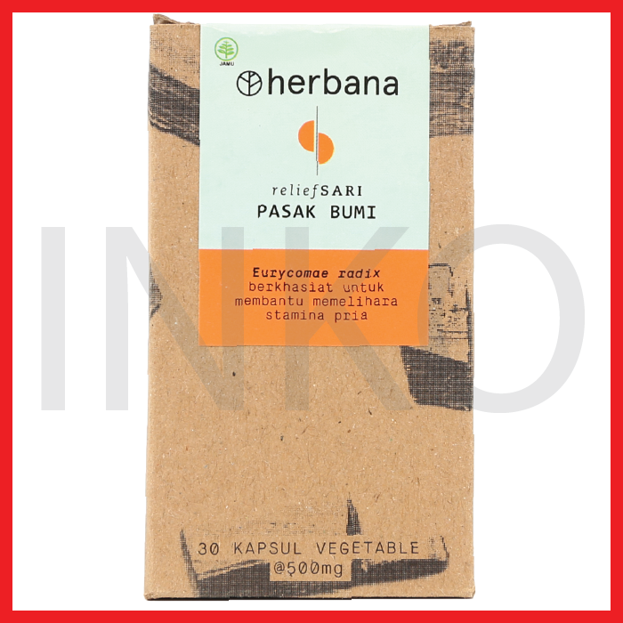 HERBANA RELIEF SARI PASAK BUMI 30KAPSUL Lazada Indonesia