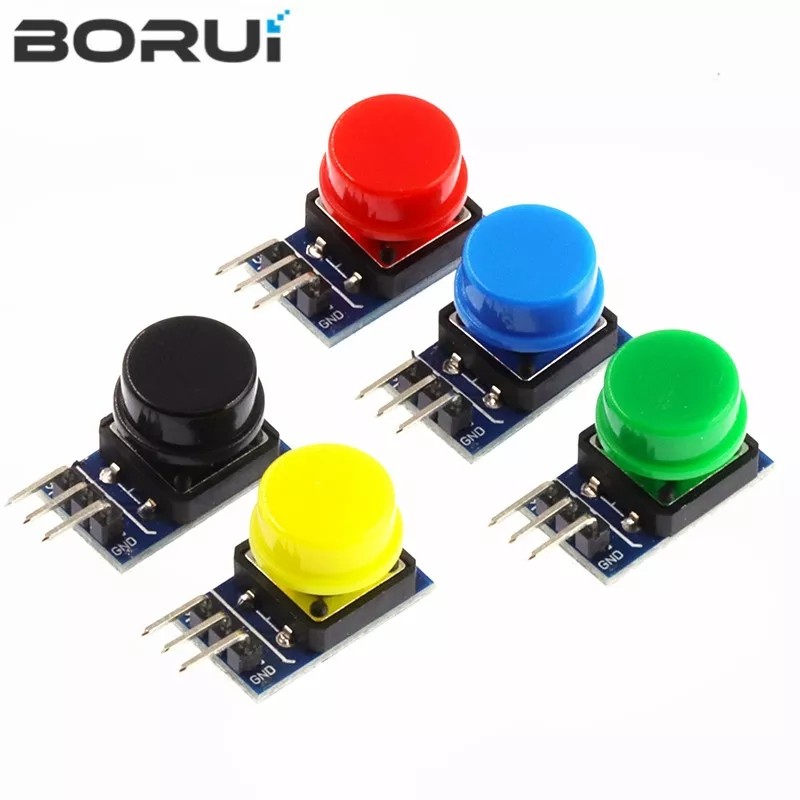 Blocks Big Key Push Button Module Tombol Saklar Tekan Keypad Push ON ...