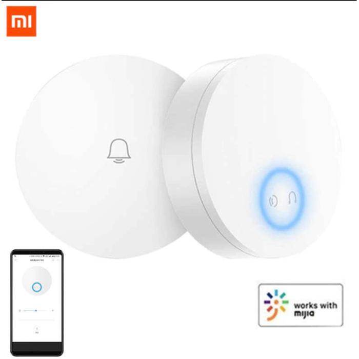 Xiaomi linptech wireless doorbell wifi version электронный беспроводной количество мелодий 36