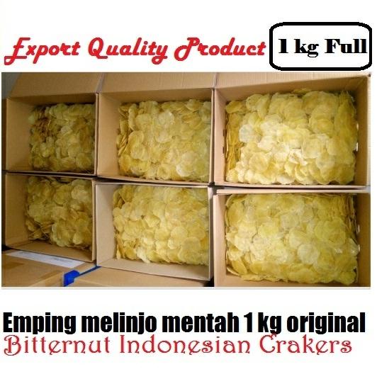 Emg Melinjo Keripik Emg Blinjo Kerupuk Mlinjo Mentah Original Murah 1kg Lazada Indonesia