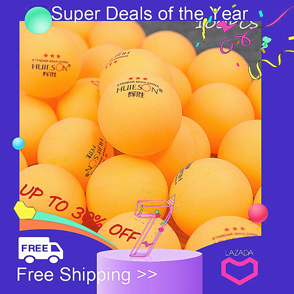 【Free Shipping + Super Deal + Limited Offer】100pcs 3-Star 40mm Olympic Table Tennis Ball Pingpong Balls
