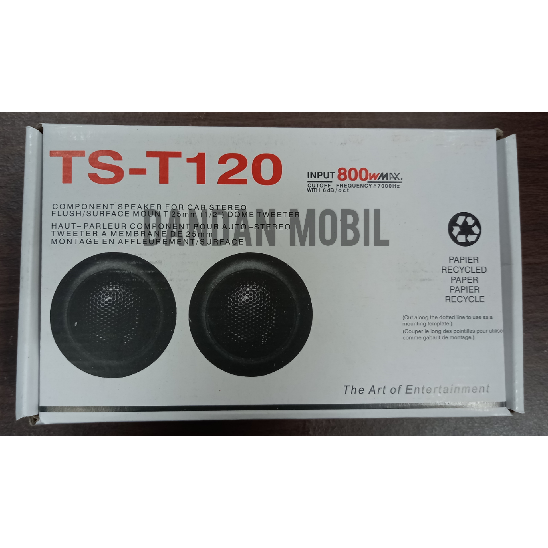 Tweeter Mobil TS-T120 | Lazada Indonesia