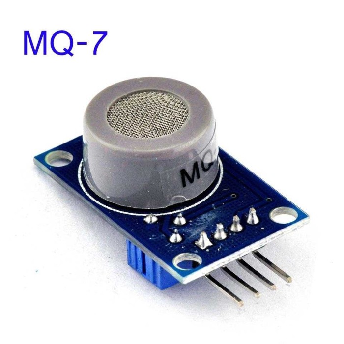 MQ-7 module Carbon monoxide gas sensor detection alarm MQ7 to Arduino ...