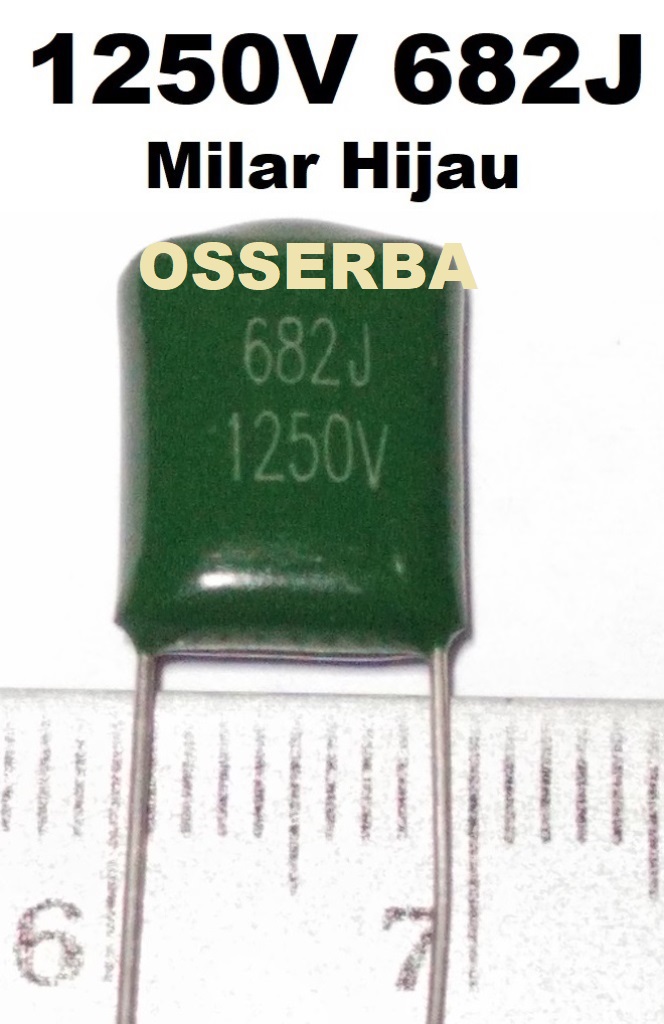 Mylar 6n8 682J 682 1250V Milar Capacitor 1 buah | Lazada Indonesia