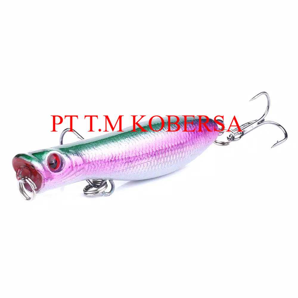 Jual (TERMURAH ) Minnow Popper 6cm/5.5gr Umpan Pancing Ikan - 1 di