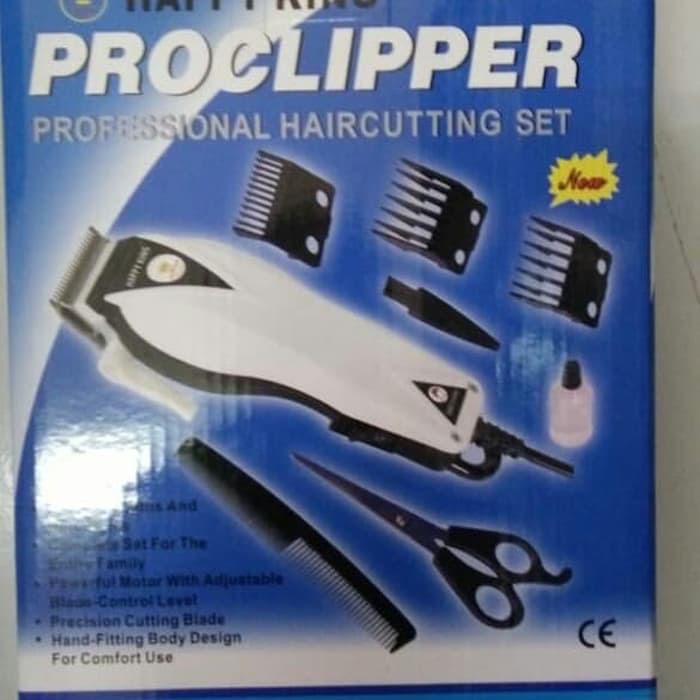 alat Cukur Rambut Happy King  - HK-900 Professional Hair Clipper Trimmer Mesin Alat Cukur Super - Putih