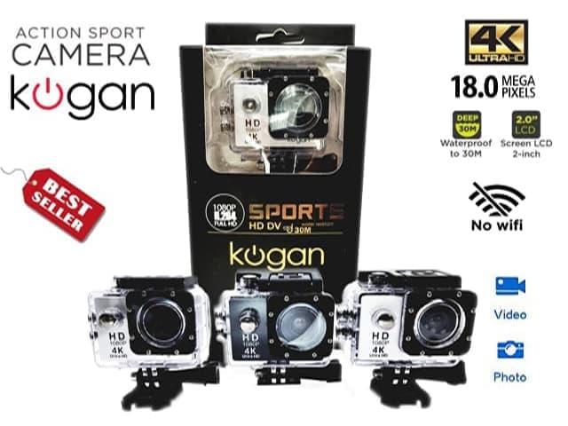 camera 4K sport ultra HD DV kogan NON WIFI/kamera action sport