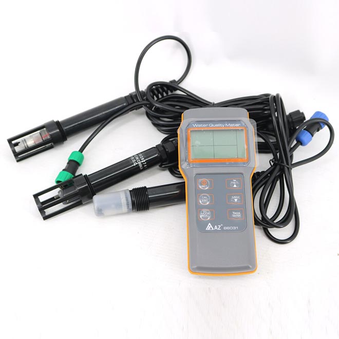 Water Meter 5 in 1 AZ Instrument 86031 Dissolved Oxygen PH Conductivity