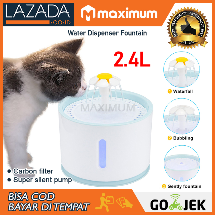 MAX COD [PET DISPENSER] Water Dispenser Fountain Tempat Minum Anjing