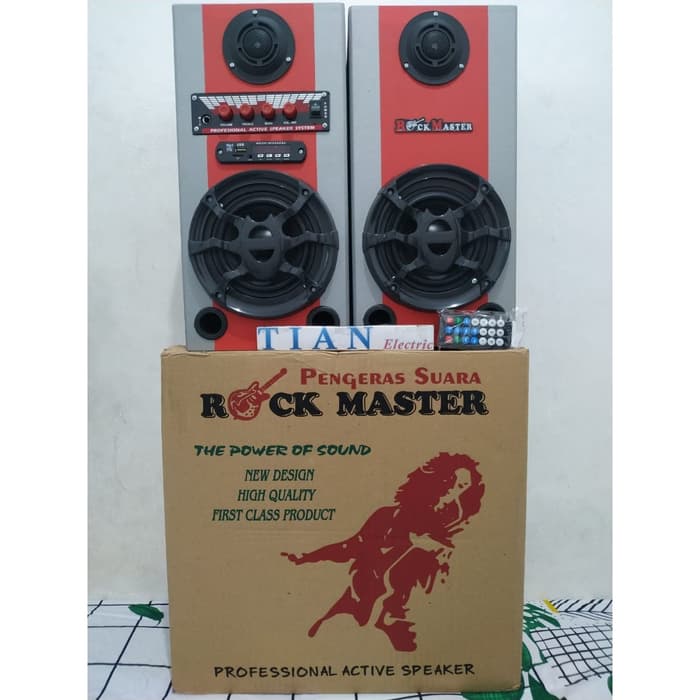 rock master speaker active