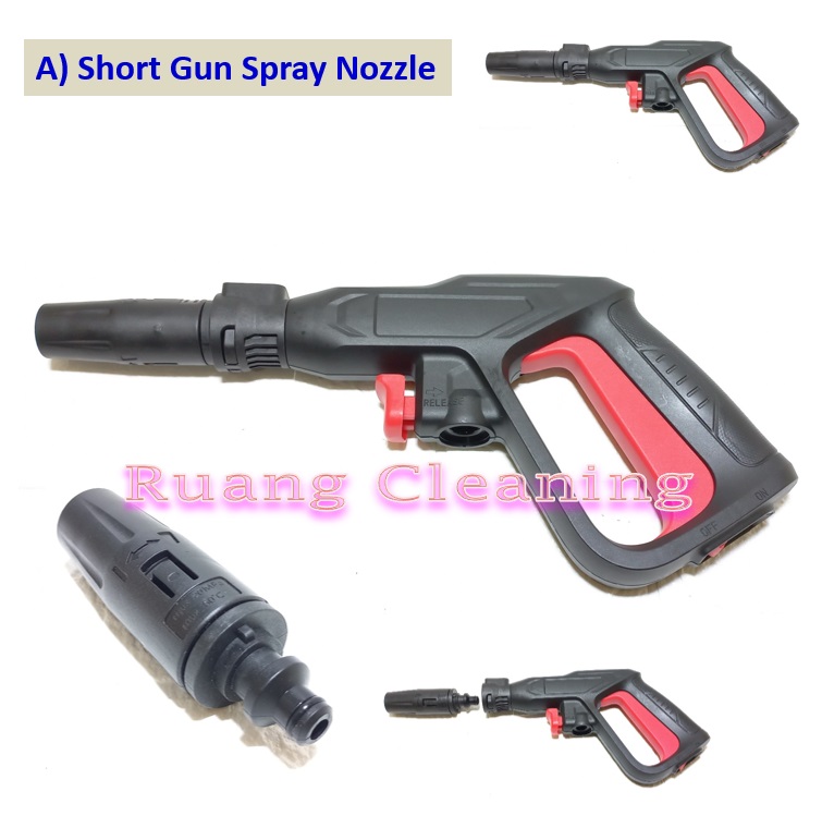 Short Gun Nilfisk Replacement Tembakan Gun untuk Jet Cleaner Nilfisk n