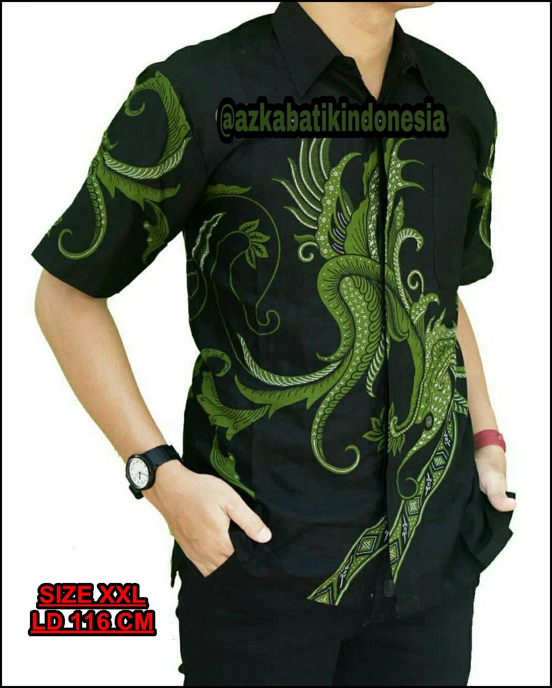 Kemeja Batik Pria Jumbo XXL Ukuran Besar Big Size Hem Batik Pria Jumbo XXL Ukuran Besar Big Size Baju Batik Pria Jumbo XXL Ukuran Besar Big Size Seragam Batik Pria Jumbo XXL Ukuran Besar Azka Batik