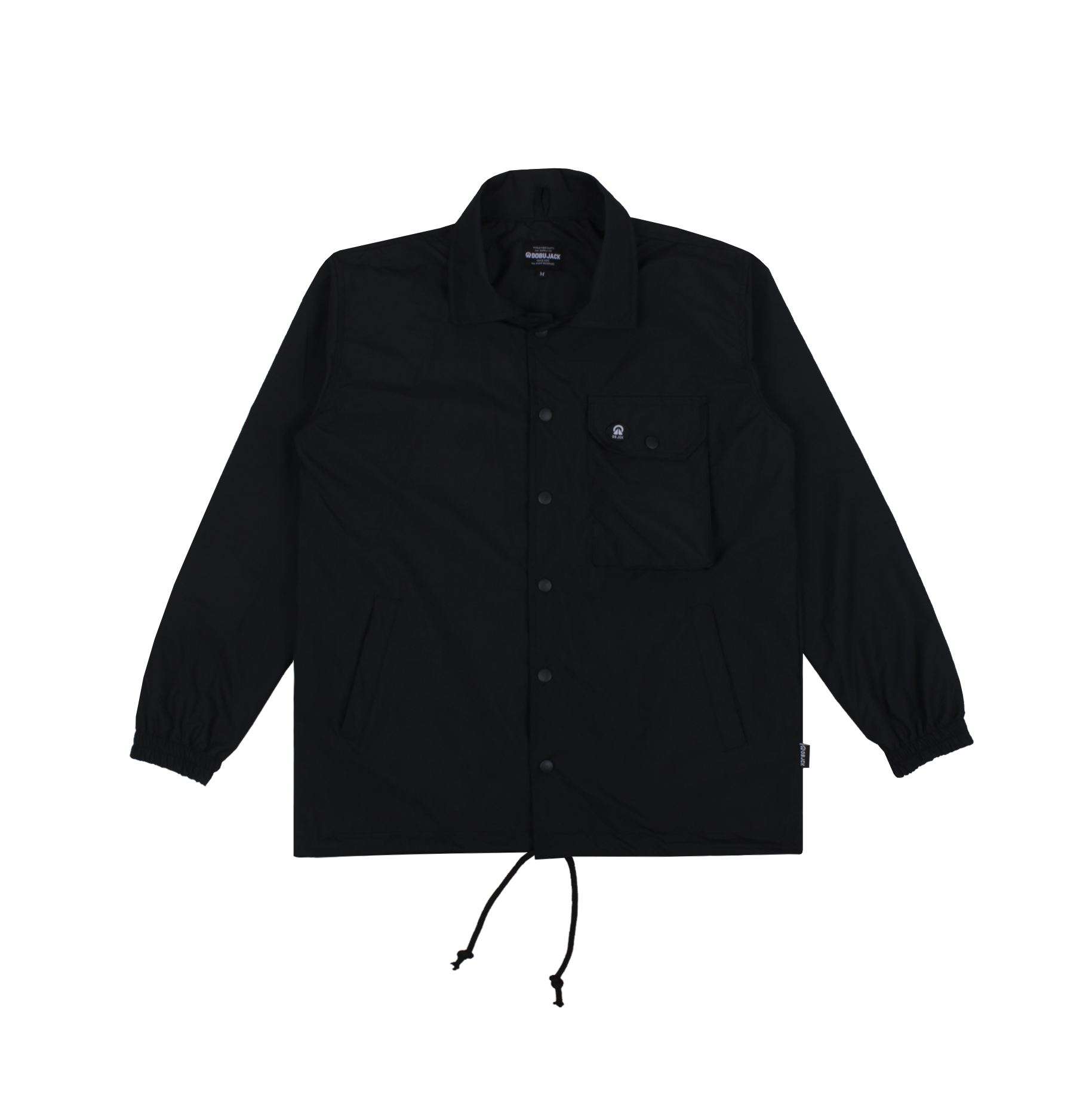 Mockup Coach Jacket Mockup Desain Coach Jacket Parasut Stock