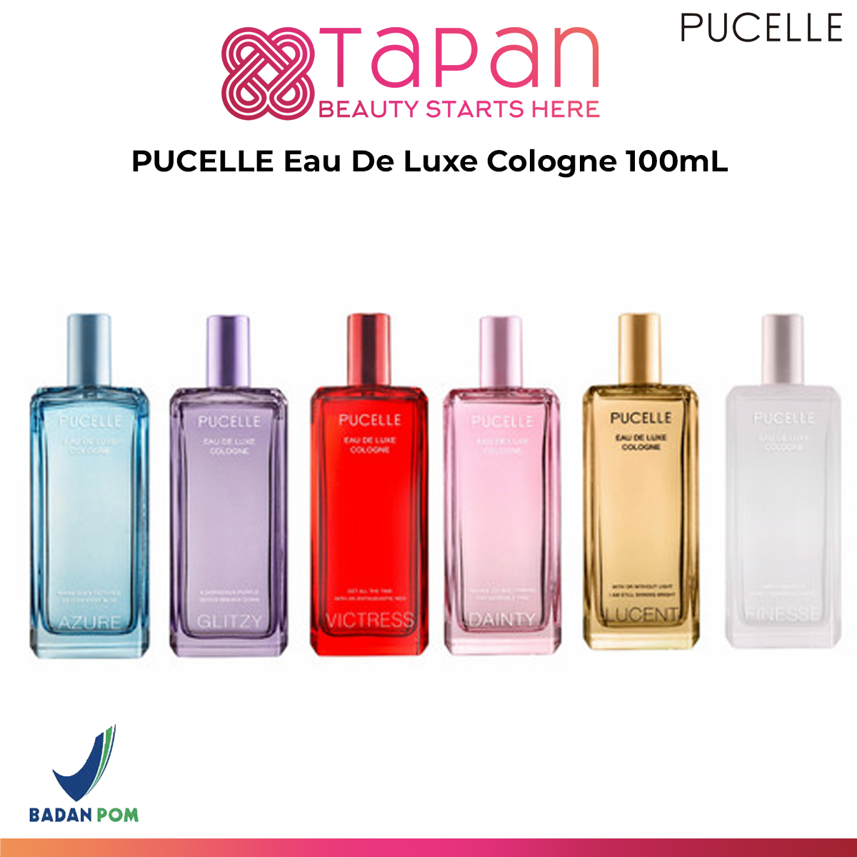 Pucelle Eau De Luxe Cologne PUCELLE Eau De Luxe Cologne 100mL