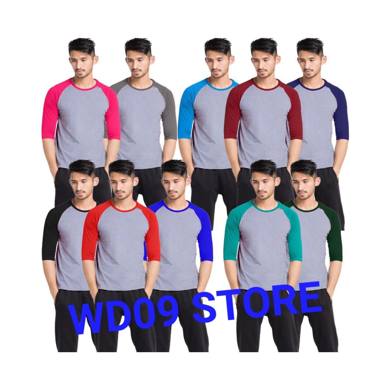 KAOS POLOS RAGLAN 3/4 RAGLAN POLOS 3/4
