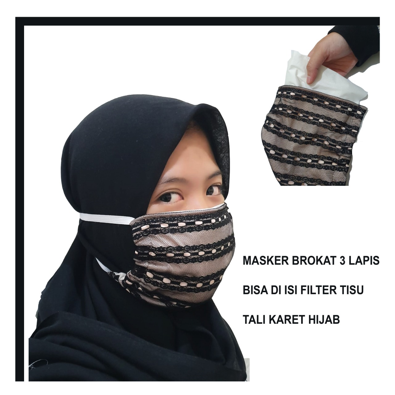 Tabel Harga Masker  Kain  Tisu Paling Baru di Indonesia 