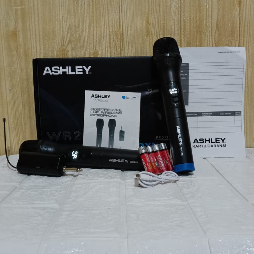 MIC WIRELESS ASHLEY WR200 ORIGINAL Lazada Indonesia