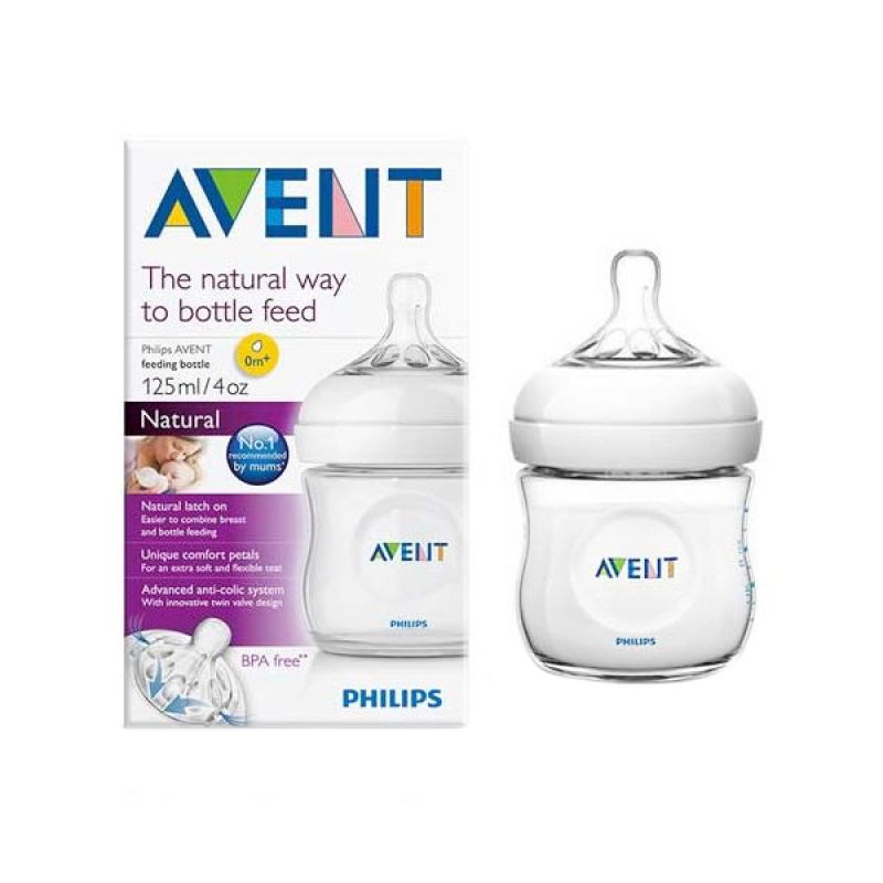 Susu Bayi Avent Natural Wide Neck Philips Avent Natural Bottle