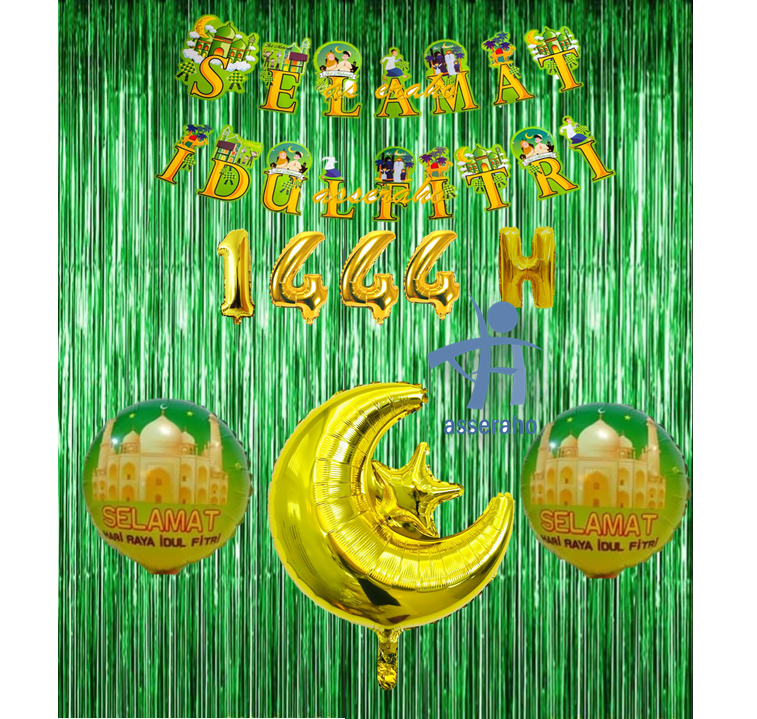 Paket Dekorasi Selamat Idul Fitri/Paket Dekorasi Lebaran/Dekorasi