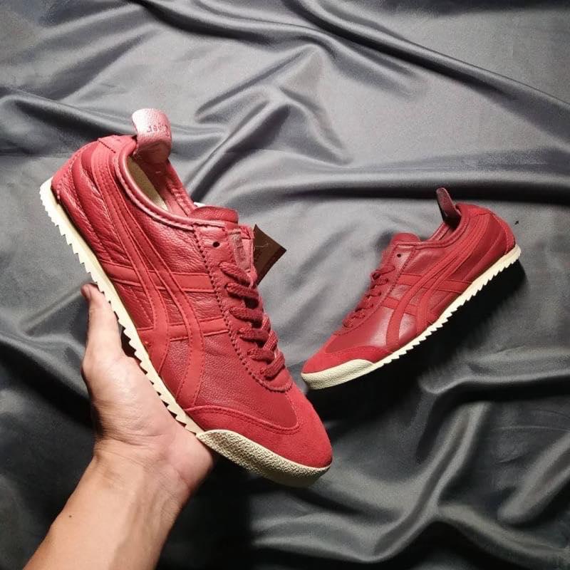 Sepatu Asics_onitsuka Hổ Mexico 66 (Kulit 100%) Sản Xuất Tại Nhật Bản
