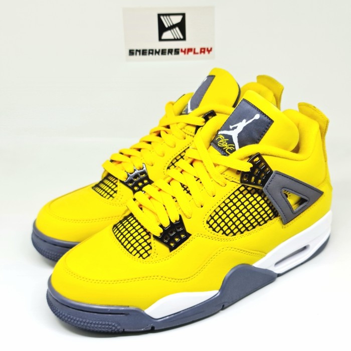 lightning jordan 4 retail
