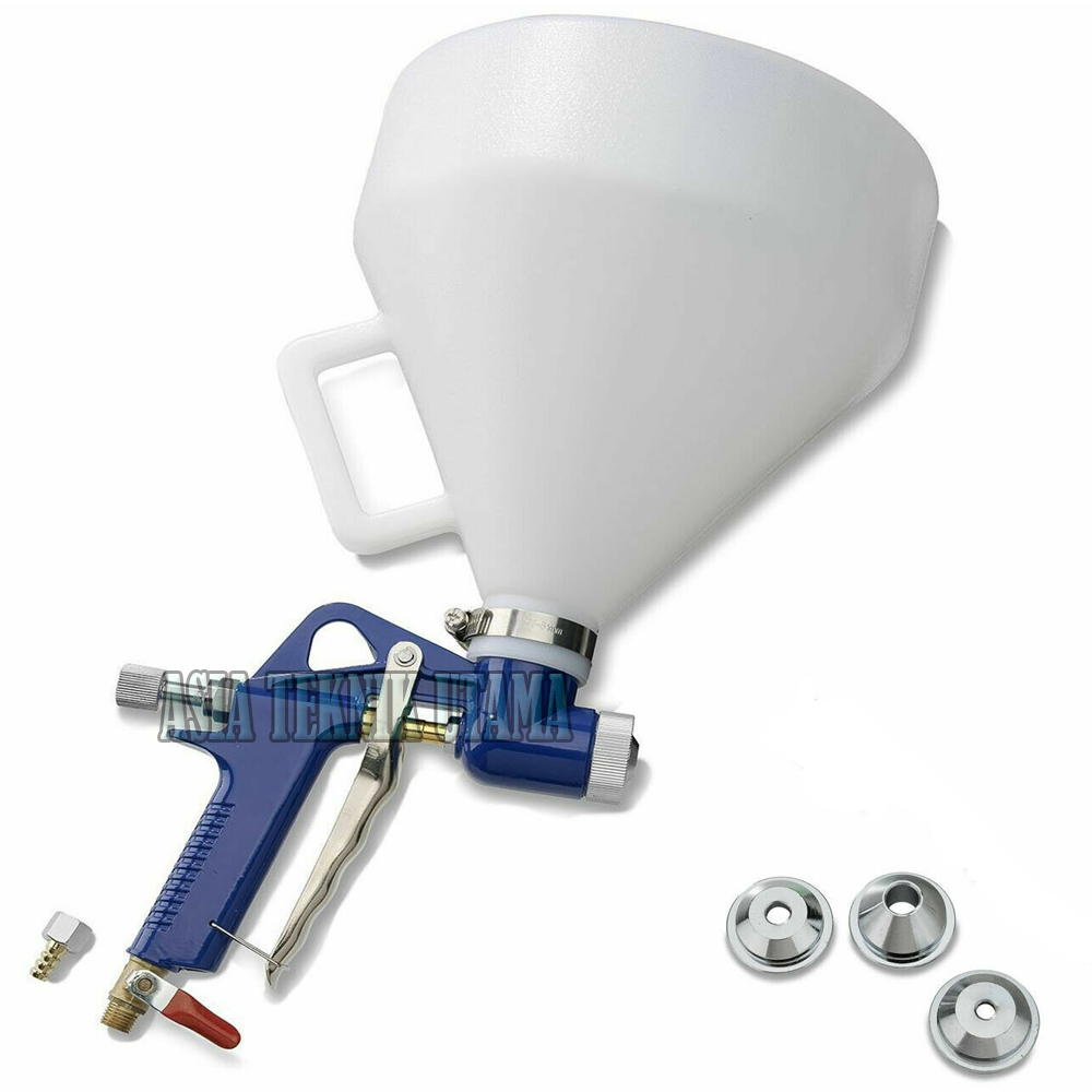 Spray Gun Hopper Paint Texture Cement Alat Semprot Cat Tekstur Kamprot