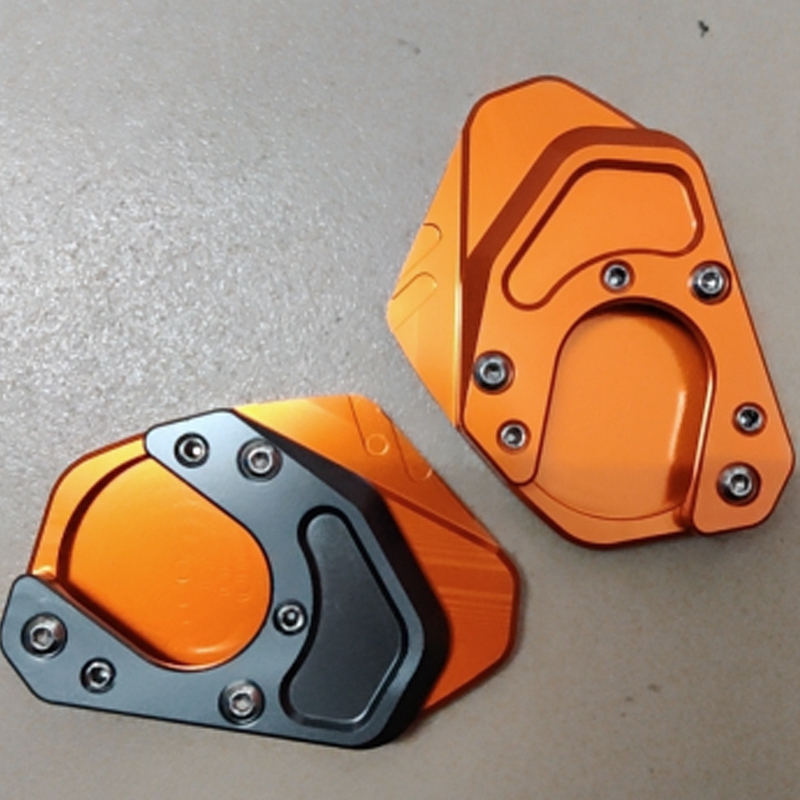 Motorcycle Kickstand Side Stand Enlarger Extension Enlarger Pate Pad