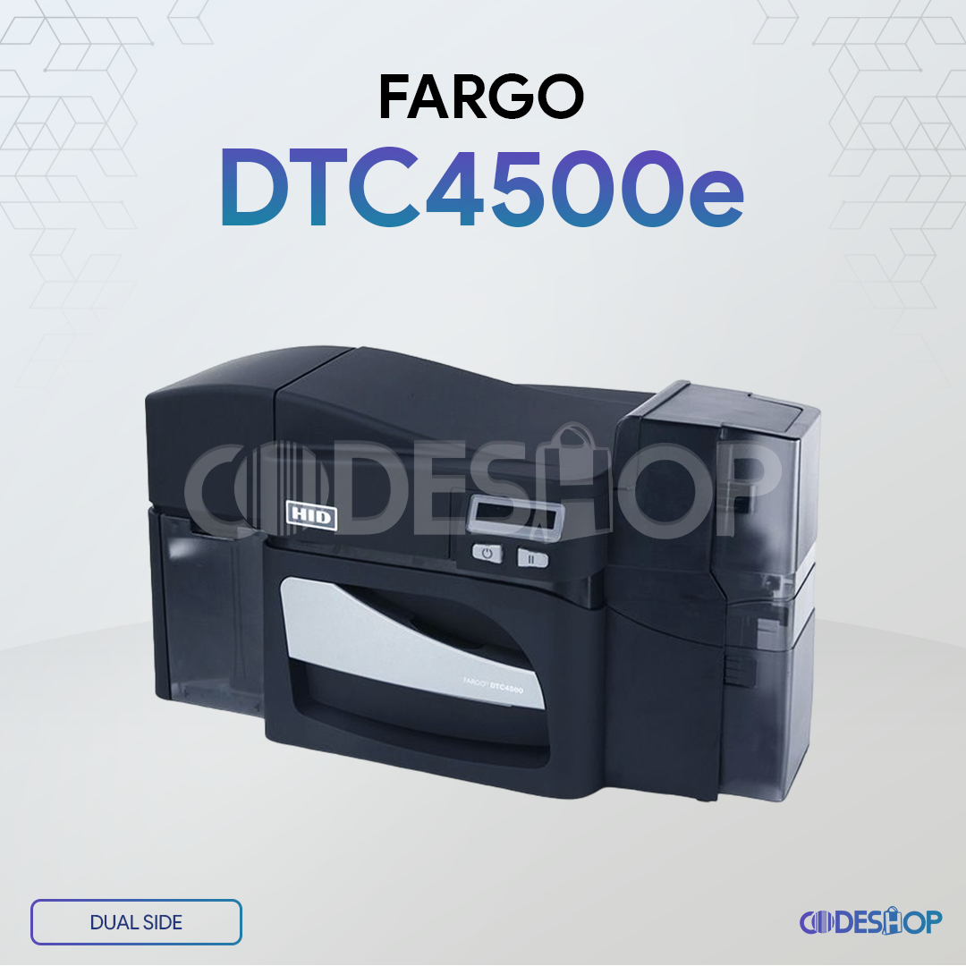 Fargo DTC4500E ID Card Printer Dual SIde 300 DPI Lazada Indonesia