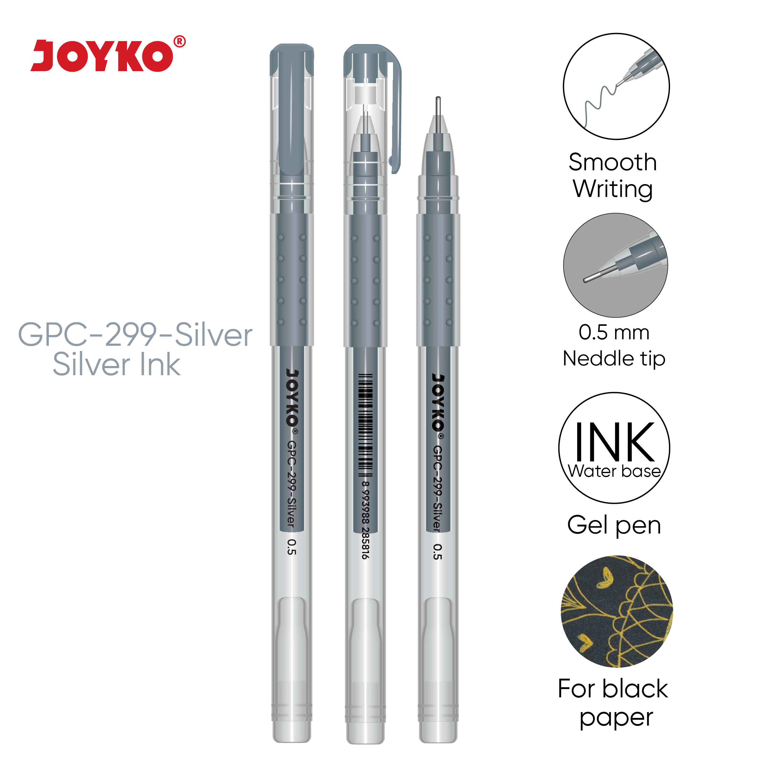 joyko Color Pen Color Gel Pen GPC-299