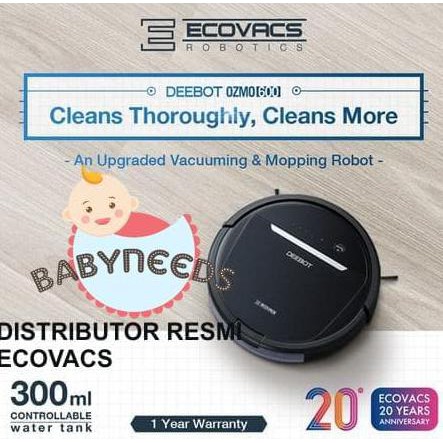 Ready Ecovacs Deebot Ozmo 600 Robot 