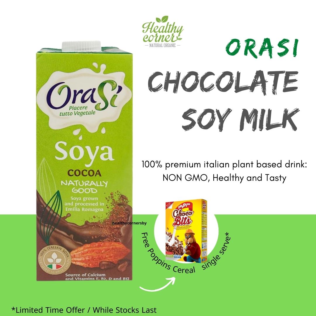 ORASI SOYA CHOCOLATE MILK 1 LITER/ Susu soya sehat rasa coklat Lazada
