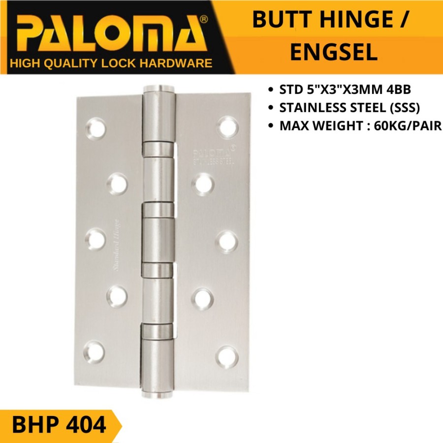 Engsel Pintu PALOMA BHP 404 STD 5\ Engsel Pintu PALOMA BHP 404 STD 5\