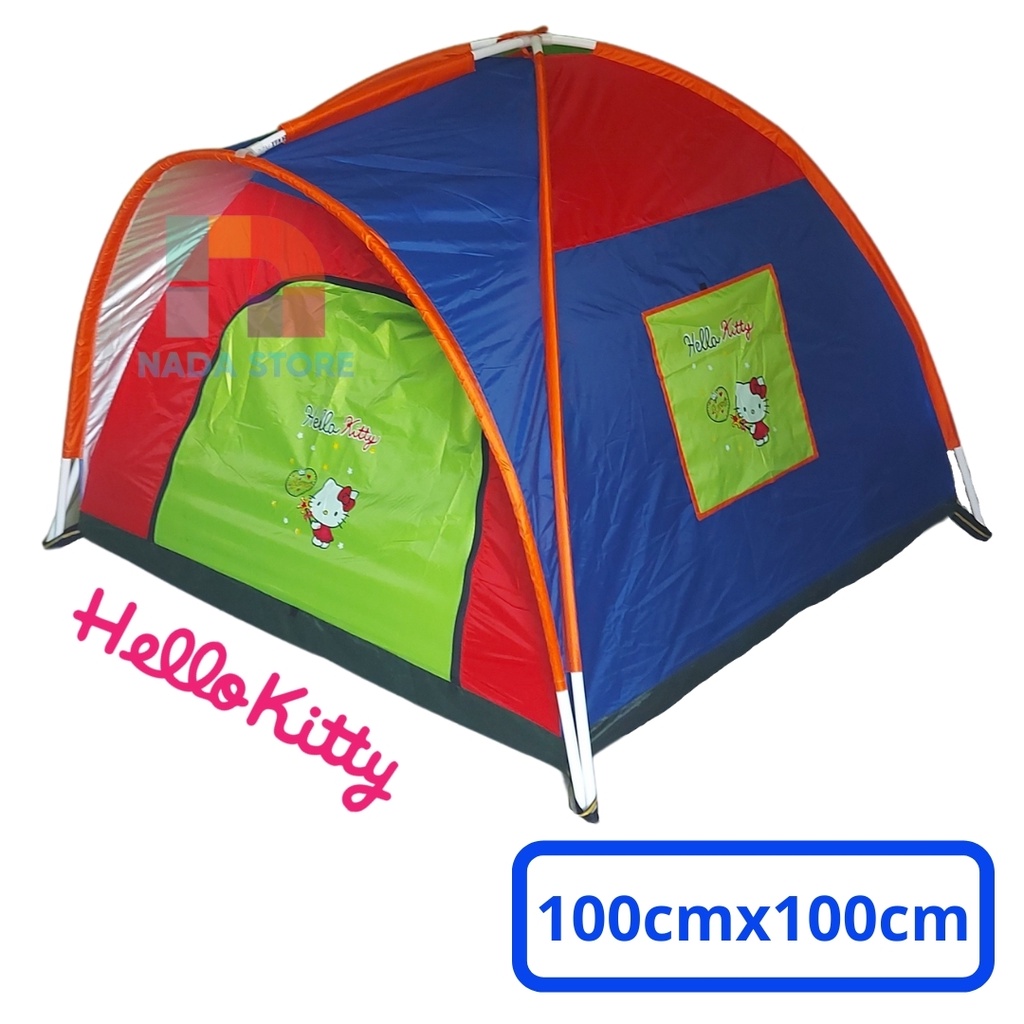 Tenda anak karakter spiderman uk,100cm, 120cm, 140cm, tenda mainan anak, frame  pipa pvc, mainan outdoor