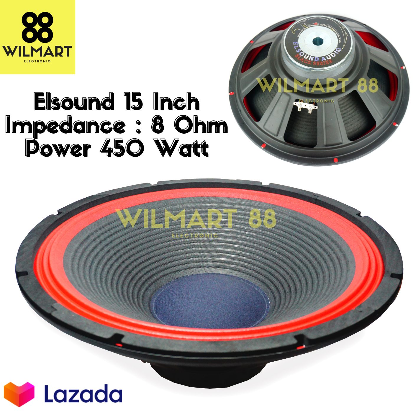 speaker elsound 15 inch woofer