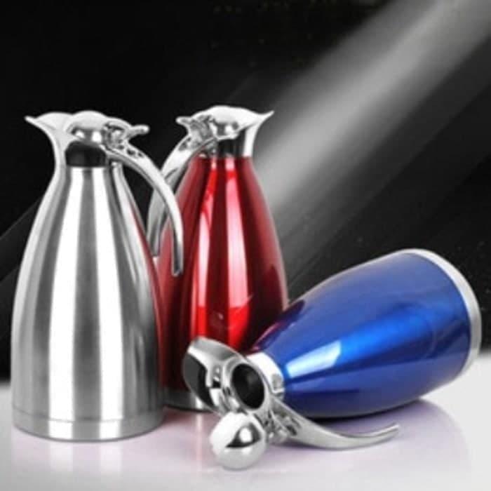 Greentech Teko Water Jug Vacuum Coffee Pot 2000ml 2 Liter D05 D-05 / Teko Air Panas D05