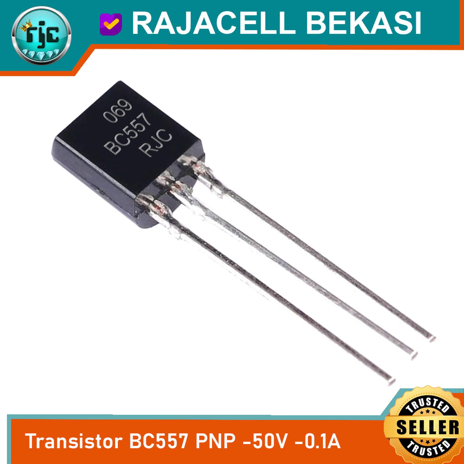 Produktbild von BC557C PNP Transistor – 45V, 0,1A, TO-92, 10 Stück, Für Verstärker & Schaltungen