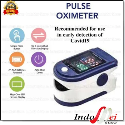 Fingertip Pulse Oximeter Oxymeter / Alat Ukur Detak Jantung / Oximeter Jari / Pulse Oximeter / Oksimeter LK87